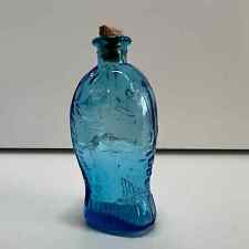 wheaton blue miniature fish bottle for sale  Fort Worth