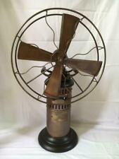 Vintage Mechanical Stirling Engine Powered Air Fan Fully Functional Hand Crafted, used for sale  Shipping to Canada