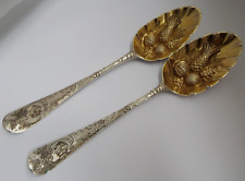 berry spoons silver for sale  CRANBROOK