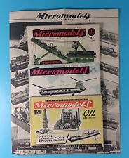 1950s volumetric micromodels for sale  SHREWSBURY
