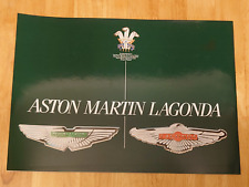 Aston martin brochure for sale  WHITLAND