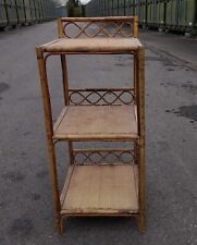 Vintage bamboo shelf for sale  WARMINSTER