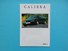 Brochure / catalogue / brochure - Opel Calibra 2.0i, 2.0i 4x4, V6, Turbo - 10/93, used for sale  Shipping to South Africa