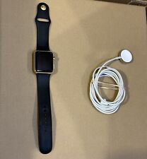 Apple Watch SERIES 2 42mm personalizado banhado a ouro 24k com esporte preto comprar usado  Enviando para Brazil