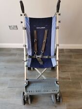 Blue Maclaren Major Elite special needs buggy pushchair for sale  Shipping to South Africa