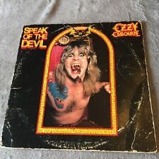 Disco de vinil Ozzy Osbourne - Speak of the Devil - LP - 1962 - Jet Records comprar usado  Enviando para Brazil