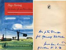 Niemiecki pisarz Piroschka Hugo Hartung Pseudonim N. Dymion autograf, podpisana książka na sprzedaż  Wysyłka do Poland