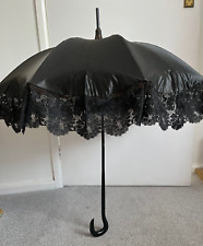 Antique mourning parasol for sale  ORPINGTON