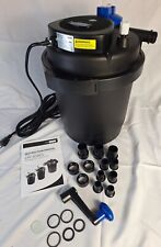 VIVOHOME PRESS BIO POND FILTER WITH 13-WATT LIGHT UP TO 1600 GALLON CPF- 2500 for sale  Shipping to South Africa