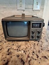 VTG 1984 BENTLEY Deluxe Portable TV Black & White 5”/D Batteries/Tested Works for sale  Shipping to South Africa