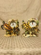Turtle clock figurines for sale  Shipping to Ireland