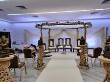 Indian wooden mandap for sale  STANMORE