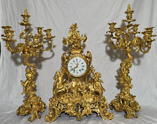 Garniture cheminée bronze d'occasion  Nice-