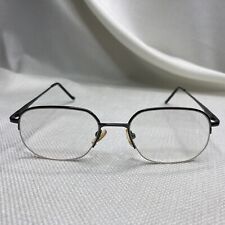 Monturas de gafas Windsor Capri Gunmetal 53-16-145 media llanta ligeras minimalistas segunda mano  Embacar hacia Argentina