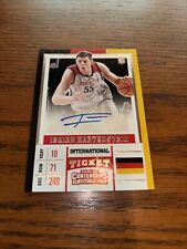 2017 Isaiah Hartenstein Panini Contenders Draft Picks Auto Center Clean Auto comprar usado  Enviando para Brazil