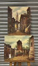 Pair oil paintings for sale  BEDFORD