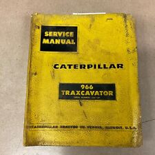 CAT Caterpillar 966 SERVICE SHOP REPAIR MANUAL WHEEL LOADER GUIDE BOOK sn 33A for sale  Shipping to South Africa