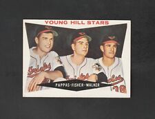 Topps Young Hill Stars 1960 #399 ~~ Pappas Fisher Walker ~~ Bonita tarjeta segunda mano  Embacar hacia Argentina