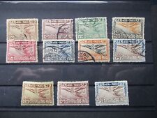 Juego de estampillas de correo aéreo de aves Garuda de Siam Tailandia 1925 usadas + SG230 231 y 237 MH segunda mano  Embacar hacia Argentina