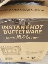 Usado, Vidacasa Heat Blaster base térmica GN inserção de meia bandeja. Lote de 10. Catering.  comprar usado  Enviando para Brazil
