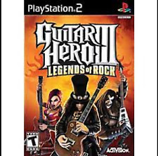 Guitar Hero 3 Legends Of Rock (PS2,Sony PlayStation 2) BAND - PLAY ALONG - FUN for sale  Canada