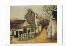 PEINTURE  PEINTRE  MAURICE UTRILLO  LE LAPIN AGILE, usado comprar usado  Enviando para Brazil