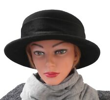 Damenwollhut schwarz eleganter gebraucht kaufen  Brieselang