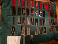 Plastic letters numbers for sale  Greenville