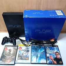 Console Sony PlayStation 2 SCPH-3000 MCard e controle pacote com 4 jogos japonês comprar usado  Enviando para Brazil
