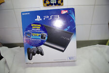 Sony PS3 Playstation 3 Super Slim Negro 12 GB ~ CECH-4301A ~ ¡¡Nueva Caja Abierta!!!¡! segunda mano  Embacar hacia Argentina