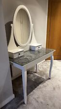 dressing table chair white for sale  ROMFORD