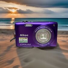 Câmera Digital Nikon COOLPIX S3300 16.0 MP - Roxa comprar usado  Enviando para Brazil