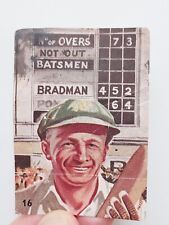 CRICKET: 1949 Sanitarium Australia Yesterday &To-Day card #16 Don Bradman for sale  Shipping to South Africa