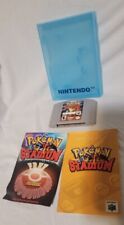 Nintendo64 Pokemon Stadium 1 + Manual e Inserção Mewtwo + Estojo Azul Oficial N64 comprar usado  Enviando para Brazil