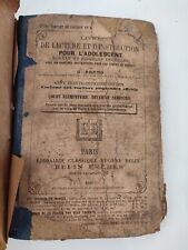 Ancien livre lecture d'occasion  Lille-