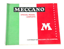Meccano 1960s Set 10 Instructions Folder, gebruikt tweedehands  verschepen naar Netherlands