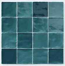 Carrelage zellige turquoise d'occasion  Lille-