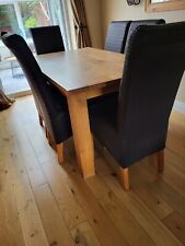 Oak table 6 for sale  MILTON KEYNES