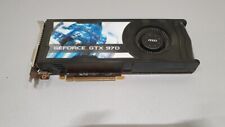 MSI AFTERBURNER NVIDIA GTX 970 4GB GDDR5 GeForce GAMING Graphics Video Card Used, usado comprar usado  Enviando para Brazil