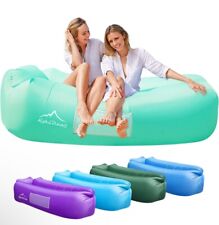 Usado, Espreguiçadeira inflável AlphaBeing sofá de ar acampamento festivais cadeira de praia cama comprar usado  Enviando para Brazil