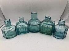 Old aqua glass for sale  BARNSLEY