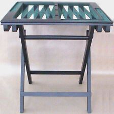 Backgammon table black for sale  LEAMINGTON SPA