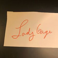 Lady gaga authentic for sale  Ireland