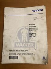 Wacker bs600 bs700 gebraucht kaufen  Sigmaringen