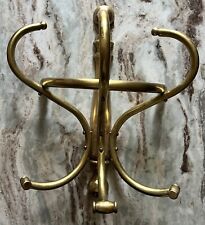 vintage brass coat rack for sale  Wixom
