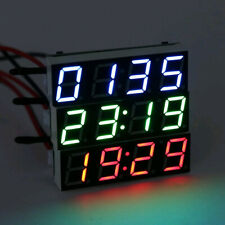 Mini termômetro de relógio digital para carro voltímetro display LED 3 em 1 temporizador digital  comprar usado  Enviando para Brazil