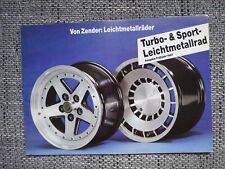 Zender tuning felgen gebraucht kaufen  Oberhausen