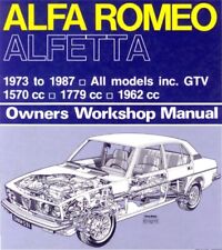 Manuale officina alfa for sale  Shipping to Ireland