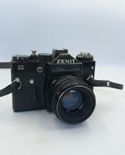 Câmera de Filme SLR Vintage Zenit-11 com Lente Helio 44-2 58mm f/2 Fabricada na URSS Testada comprar usado  Enviando para Brazil