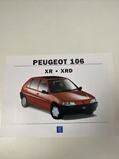 Peugeot 106 xrd for sale  NEWCASTLE UPON TYNE